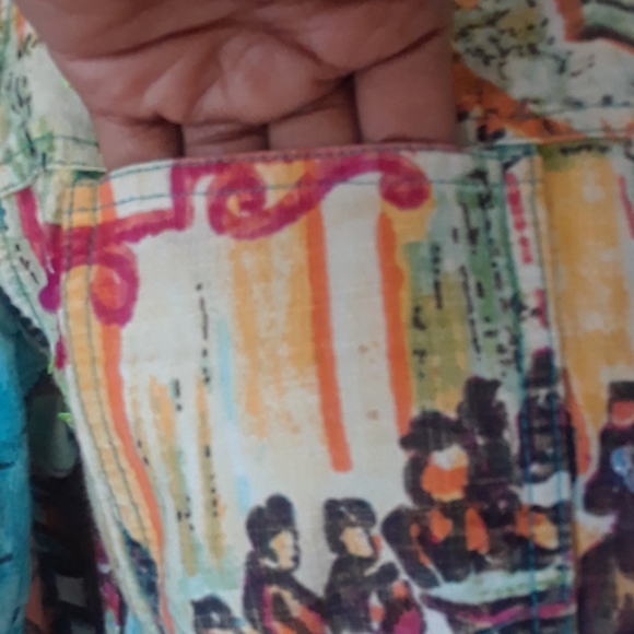 Art Mural VINTAGE Denim Jacket - Picture 9 of 16